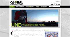 Desktop Screenshot of globalmagazine.info