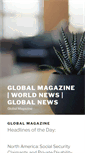 Mobile Screenshot of globalmagazine.org